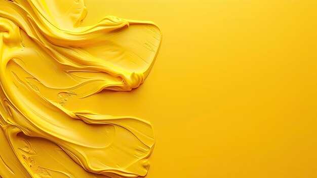 Pure plain yellow background Generate AI