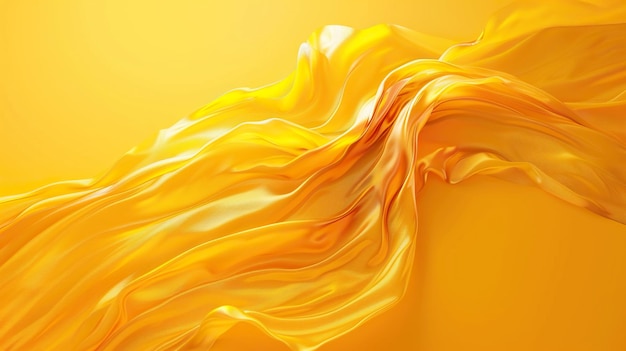 Pure plain yellow background Generate AI