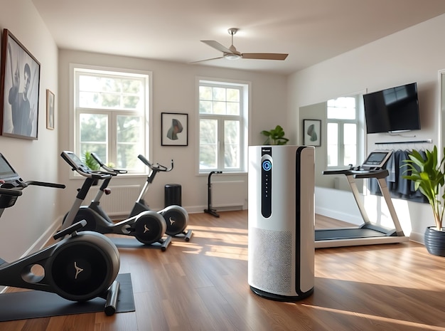 PureBreeze in Stylish Home Gym