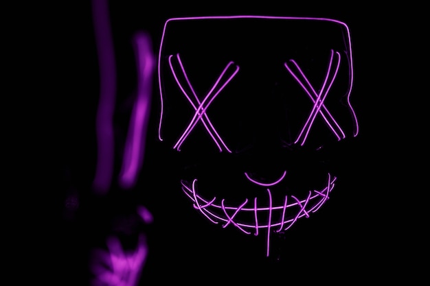 The purge horror LED mask