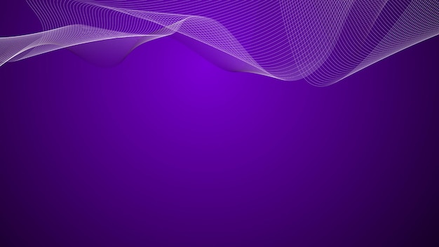 Purple abstract background wallpaper vector image with curve line for backdrop or presentation