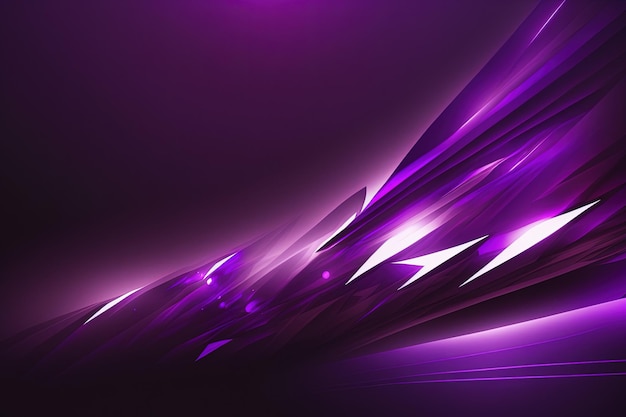 A purple abstract background with lines and shapes generative AI