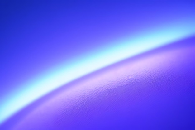 Photo a purple background with a blue light from a purple planet