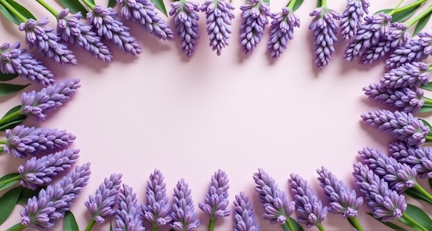 a purple background with a frame that says lavender on it