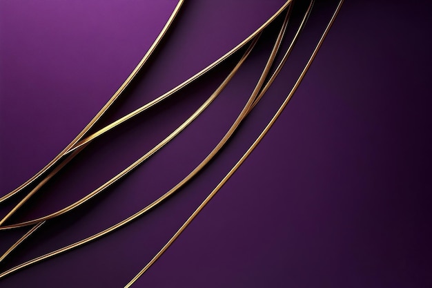 Photo a purple background with gold lines that say quot chihuly quot