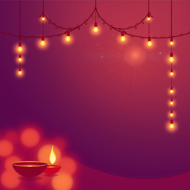 a purple background with a lit candle and a red background with a lit candle