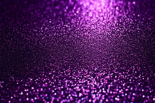 Photo a purple background with a lot of glitter