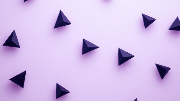 a purple background with triangles that say  triangle