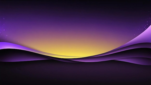 a purple background with a yellow light on it