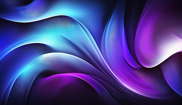 Purple and blue background with a swirly design