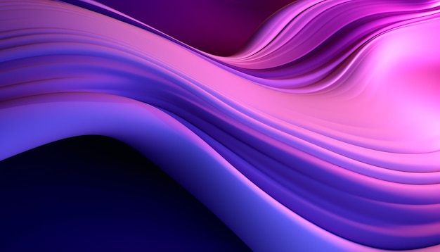 A purple and blue background with a wavy pattern