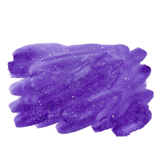 A purple and blue brush stroke with the word stars on it.