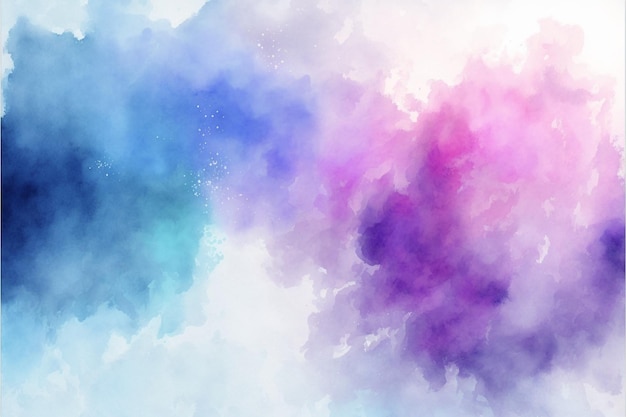 Purple Blue Pink Smoke Background