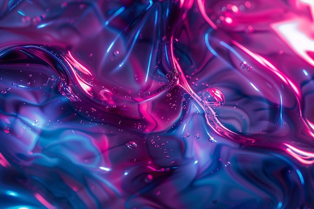 a purple and blue splash of water with purple and pink colorsStylish colorful gradient fluid twiste