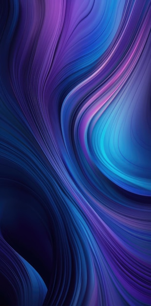 Purple and blue waves background with a blue and pink wave pattern