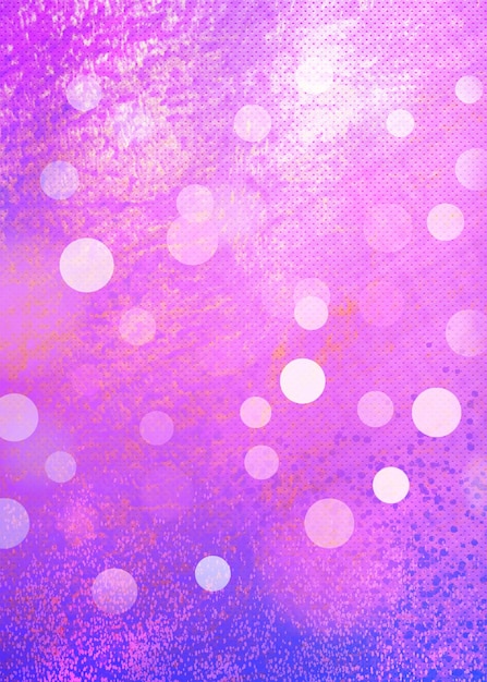 Purple bokeh vertical banner background