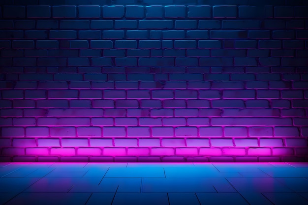 a purple brick wall with a purple brick wall and purple bricks