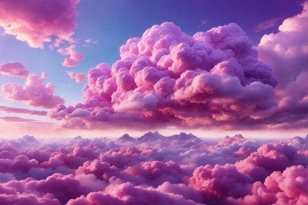 Purple Clouds Background Purple Cloud Background Clouds Background Sky Background Clouds Texture AI Generative