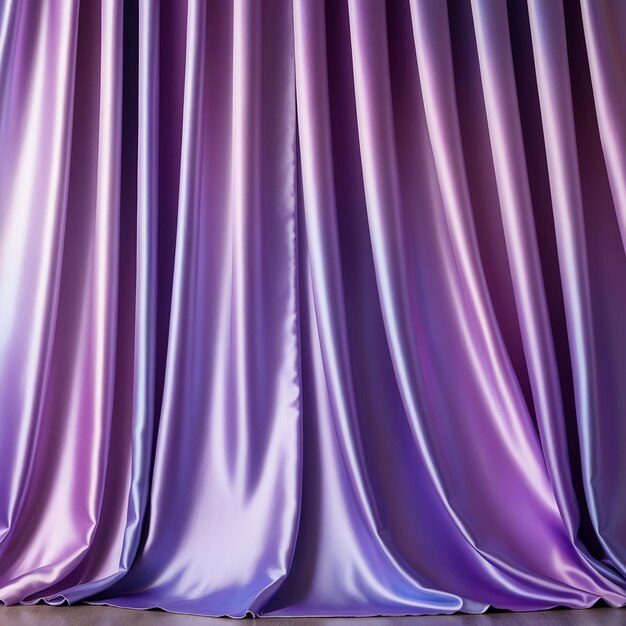 a purple curtain with the word quot the word quot on the bottom