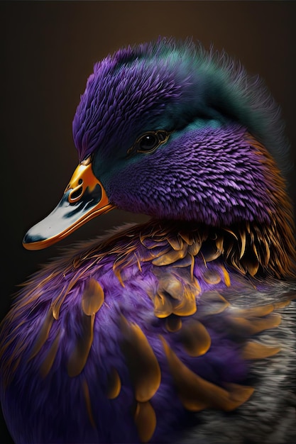 Purple Duck