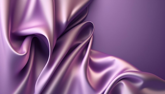 Purple fabric with a soft wave pattern.