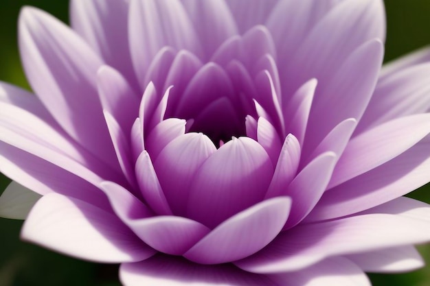 Photo a purple flower with a purple center and a white stamen