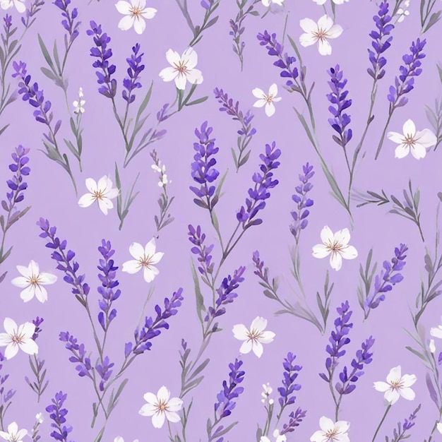 Photo purple flowers on a purple background