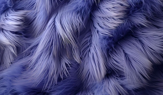 Purple fur background Generative AI