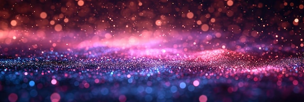 Purple Glitter Lights Texture Bokeh Background Background HD Illustrations