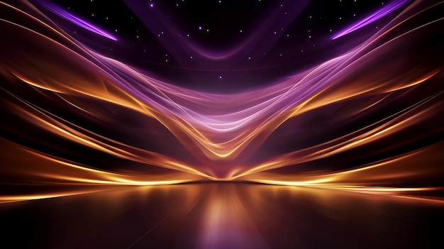 purple gold futuristic abstract luxury background