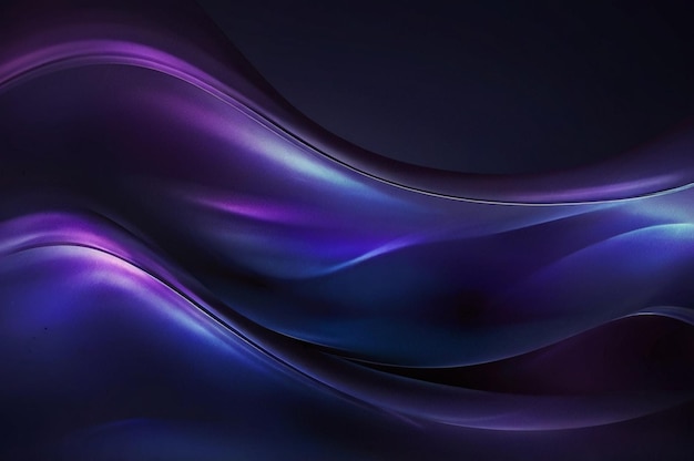 Purple gradient wavy background 3d gradient fluid background purple color abstract wave luxurious