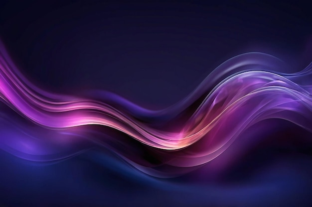 Purple gradient wavy background 3d gradient fluid background purple color abstract wave luxurious