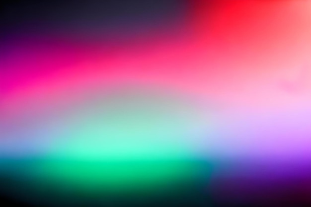 A purple and green light that is purple and is blurred