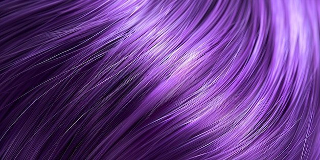 Photo purple hair texture background