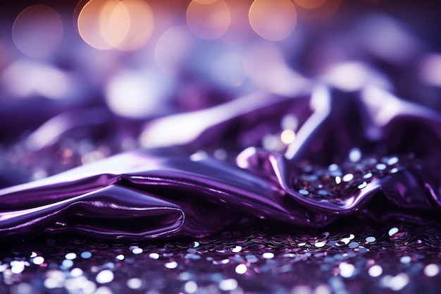 Purple holiday sparkling glitter abstract background