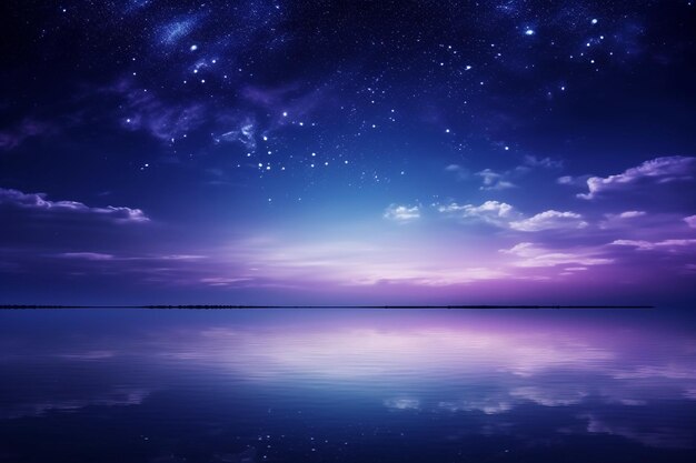 Purple Night Sky Photos background