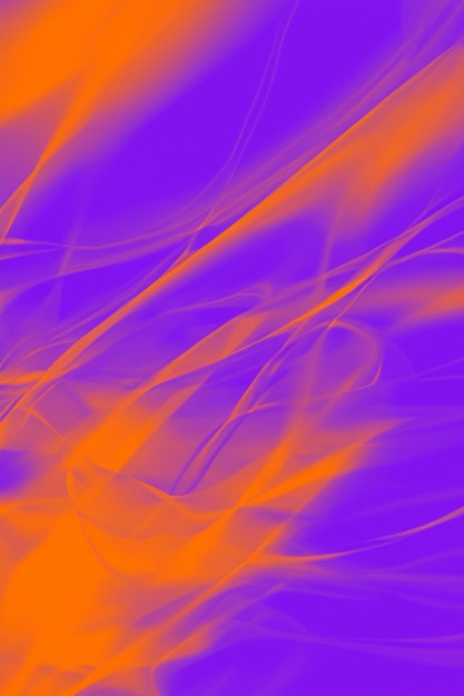 purple and orange colored lines on a white background