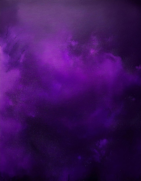 A purple painting of purple smoke