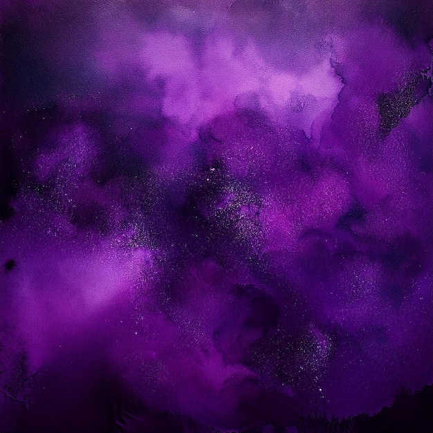 A purple painting of purple smoke