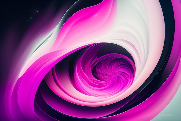 A purple and pink abstract background with a spiral design.