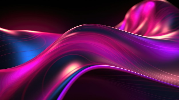 A purple and pink abstract background with a wavy design.