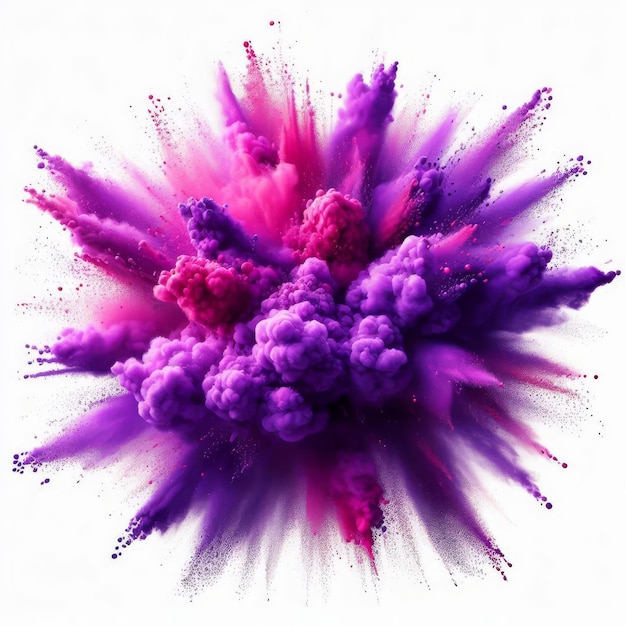 Photo purple and pink sprays and purple and pink sprays are shown in this image