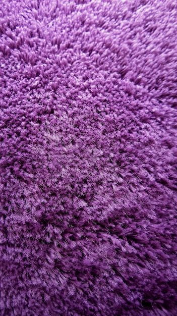 Purple Plush Fabric Texture Background