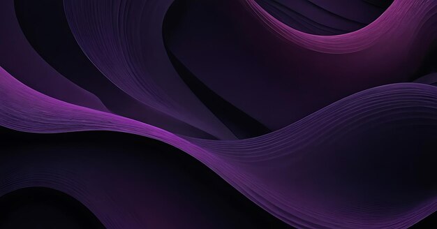 purple and purple waves are shown in this image