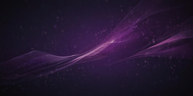 purple and purple waves on a dark background