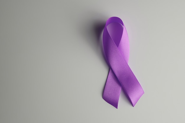 Purple Ribbon, World Cancer Day.