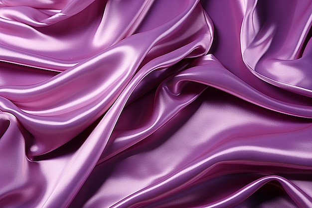 A purple silk silk fabric with a purple background