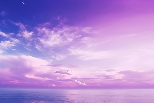 Photo purple sky photos background and copy space