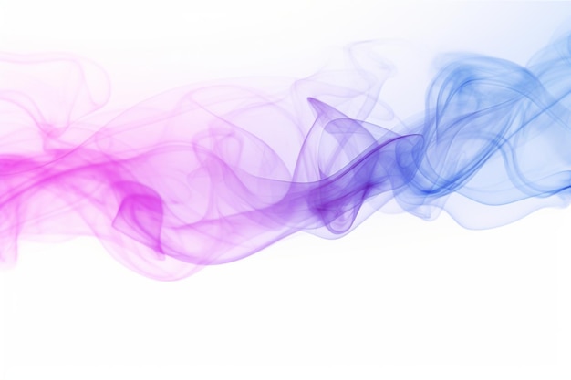 Photo purple smoke with a purple line of smoke