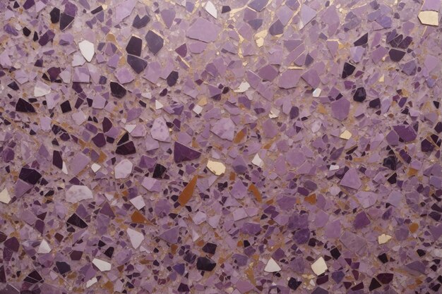 Purple Terrazzo Texture Terrazzo Texture Background Terrazzo Mosaic Tiles Terrazzo Marble Background Terrazzo Tiles Texture AI Generative